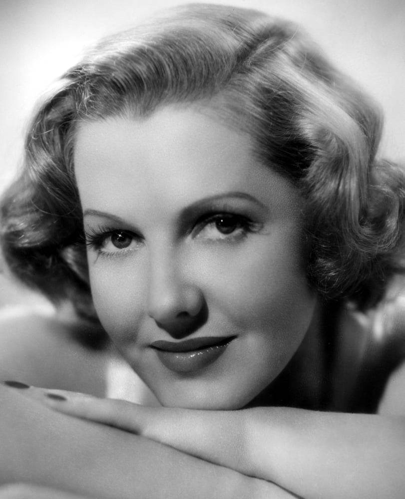 Jean Arthur vintage photo print from the 1930s, available in multiple sizes.