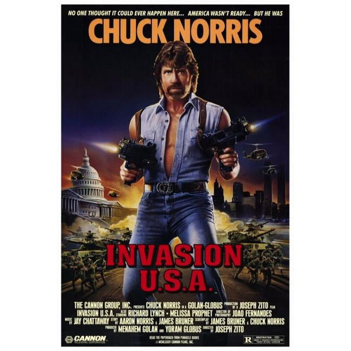 Invasion U.S.A. Movie Poster Print 27x40