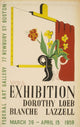 WPA Exhibition Poster featuring Dorothy Loeb and Blanche Lazzell by Ben Nason.