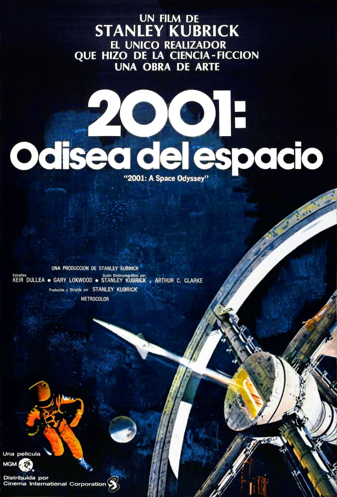 2001: A Space Odyssey Spanish Language Movie Poster 11x17