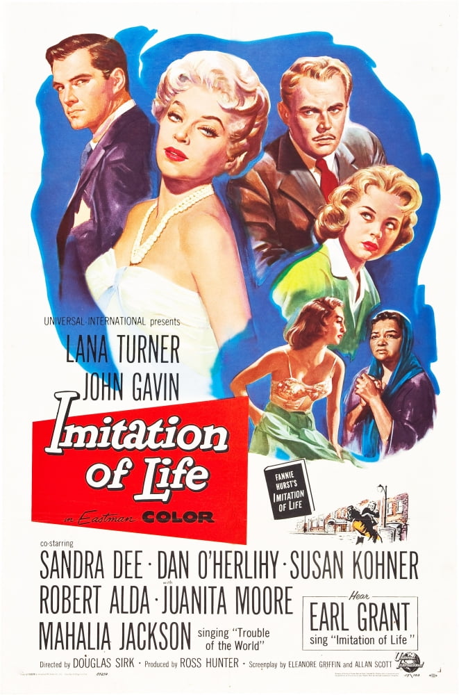 Imitation of Life Movie Masterprint Poster featuring John Gavin, Lana Turner, and more, 11x17