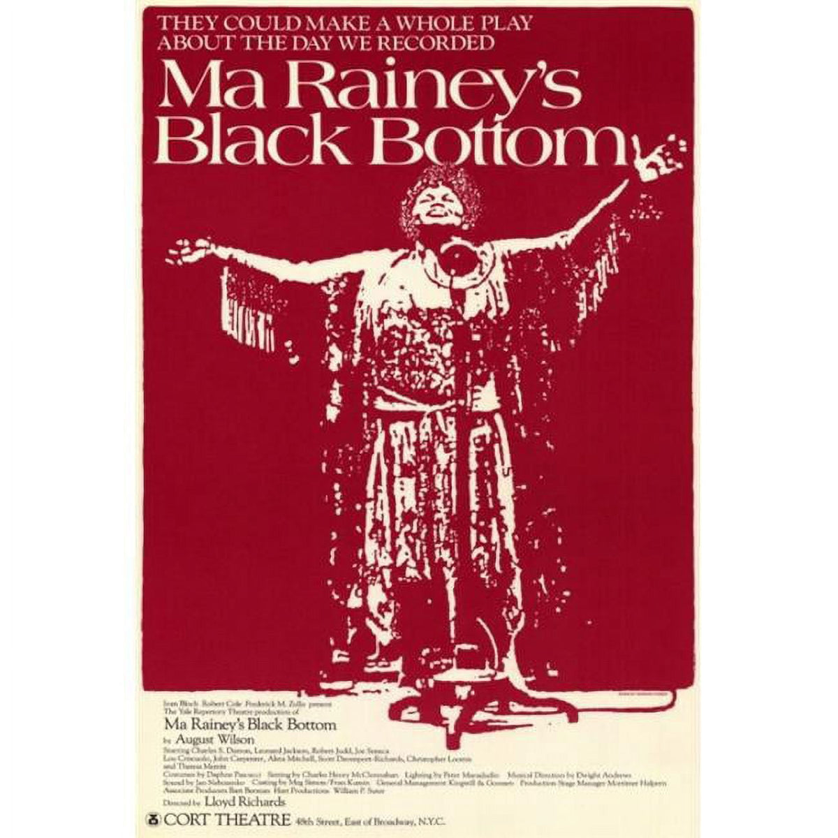 Ma Rainey's Black Bottom Broadway Movie Poster Print 27x40