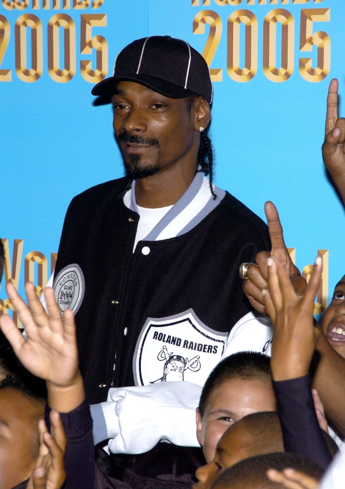 Snoop Dogg arriving at the World Music Awards photo print by David Longendyke.