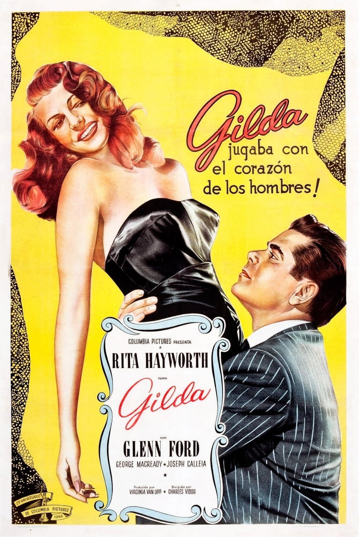 Gilda Movie Poster Masterprint in 11x17 size