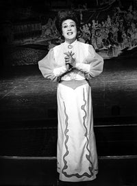 Candid photo print of Ethel Merman, Broadway icon.