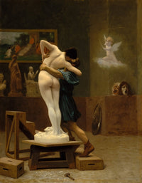 Pygmalion and Galatea Fine Art Print - Classic Mythology Artwork