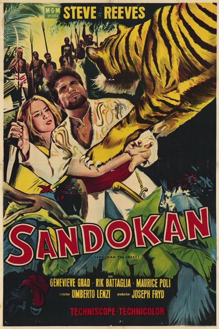 Sandokan The Great Movie Poster - 11x17, vibrant movie art.