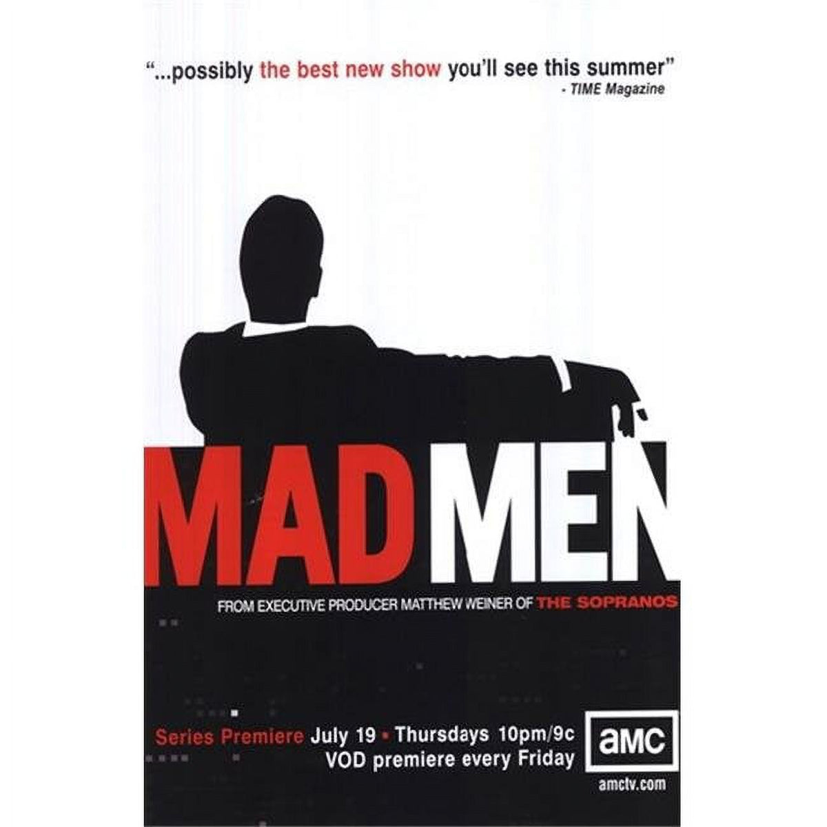 Mad Men TV show poster print 11x17