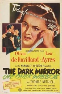 The Dark Mirror Movie Poster - 11x17 print