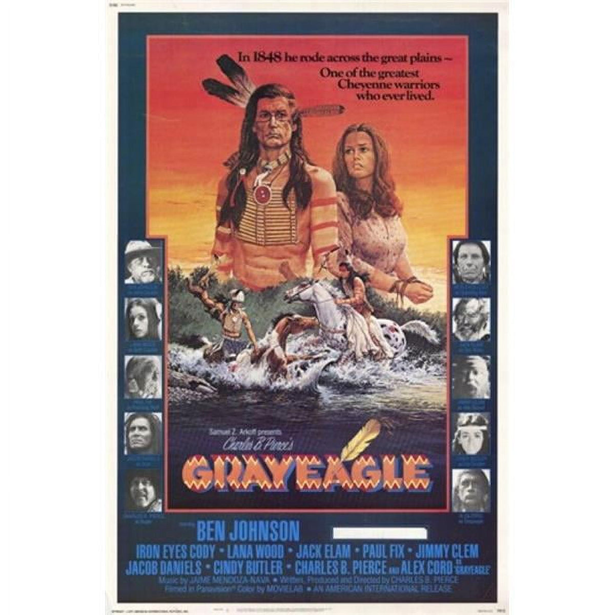 Grayeagle movie poster print in 11x17 size.