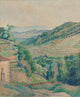 Le Mont Verdaille Cotignac Art Print by Lucien Pissarro, vibrant landscape artwork.