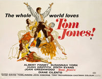 Tom Jones Movie Masterprint Poster featuring Albert Finney, 1963, 14x11