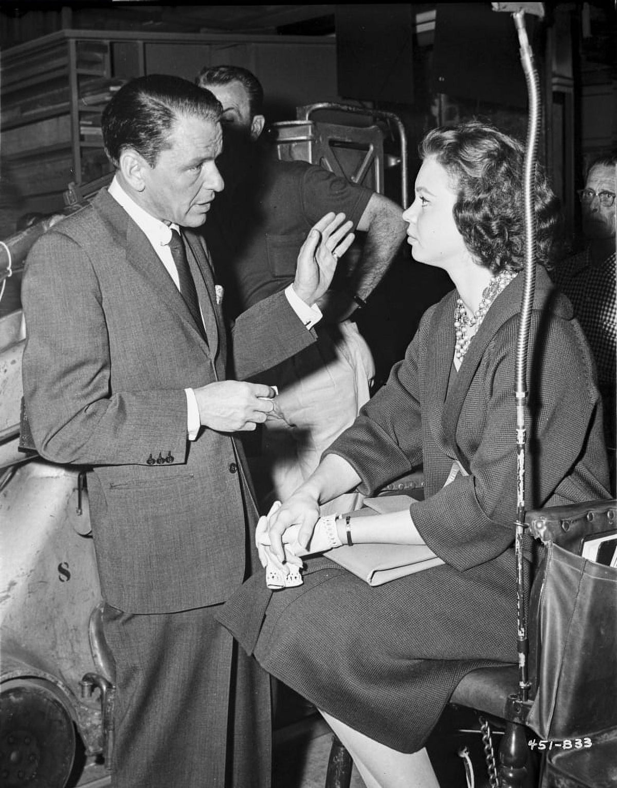 Frank Sinatra and Barbara Rush classic photo print