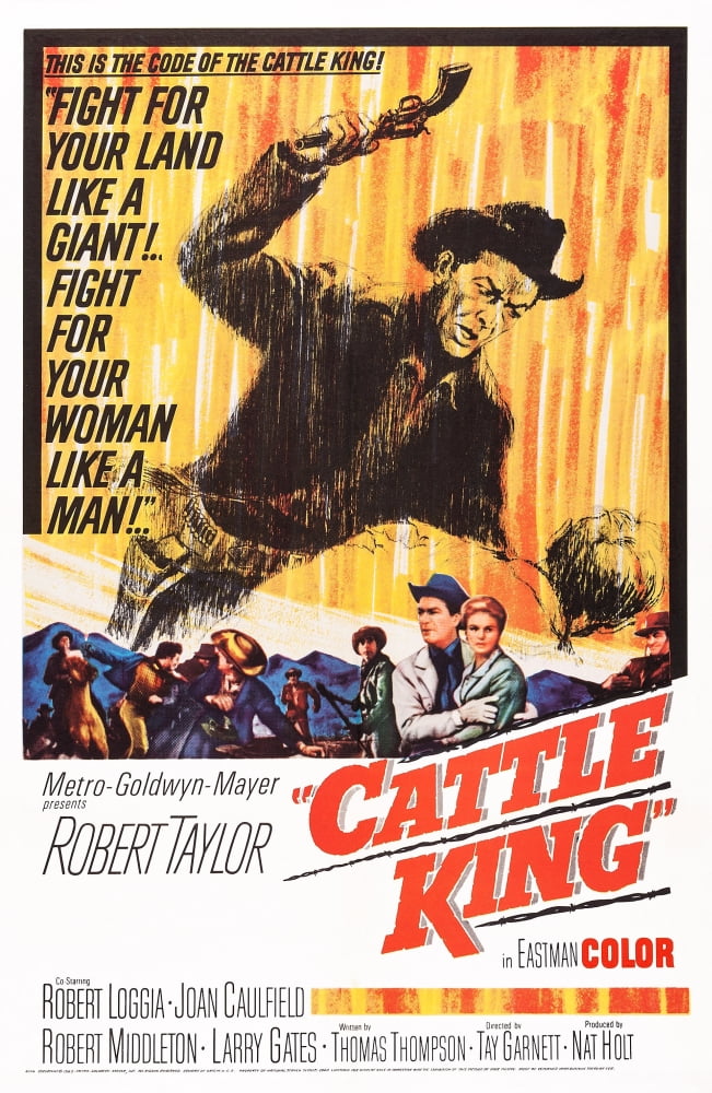 Cattle King of Wyoming Movie Masterprint Poster 1963