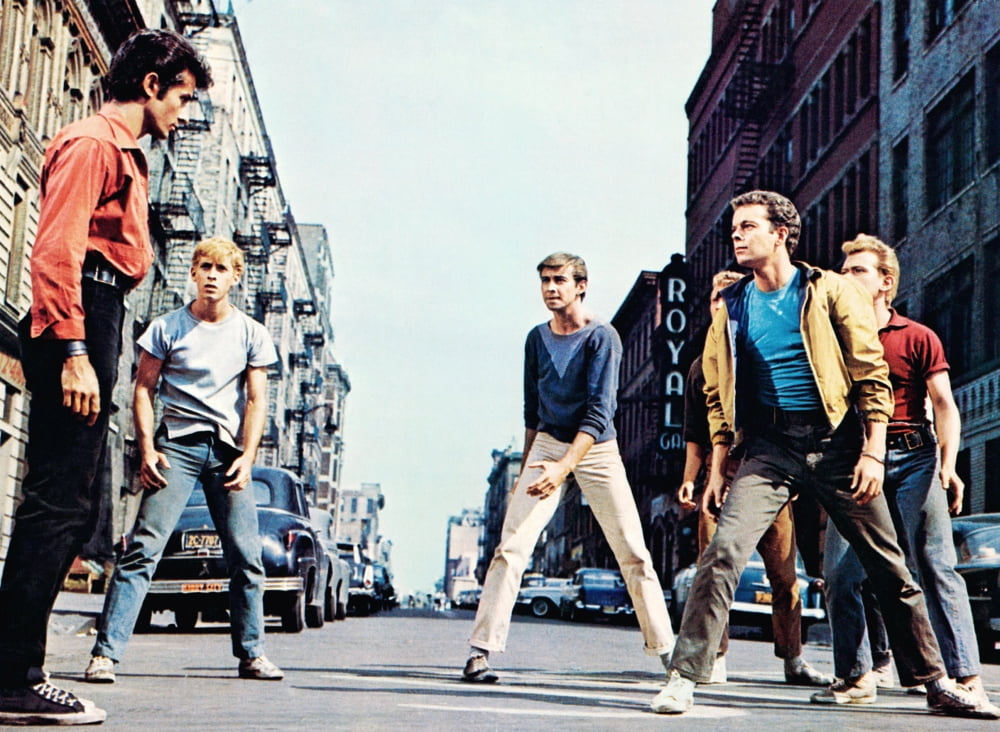 West Side Story 1961 photo print featuring George Chakiris and Russ Tamblyn