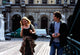 Before Sunrise photo print featuring Julie Delpy and Ethan Hawke, a romantic film classic.