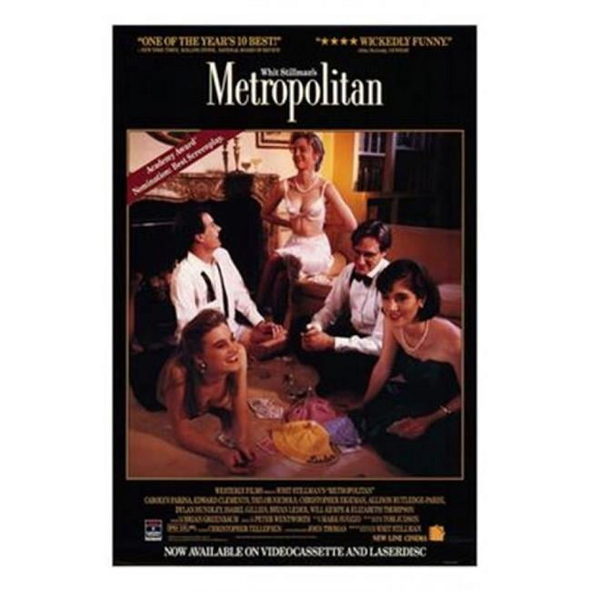 Metropolitan Movie Poster 11x17 print showcasing vibrant visuals.