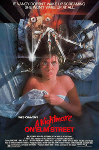 Fine Art Poster Print of A Nightmare On Elm Street, horror classic.