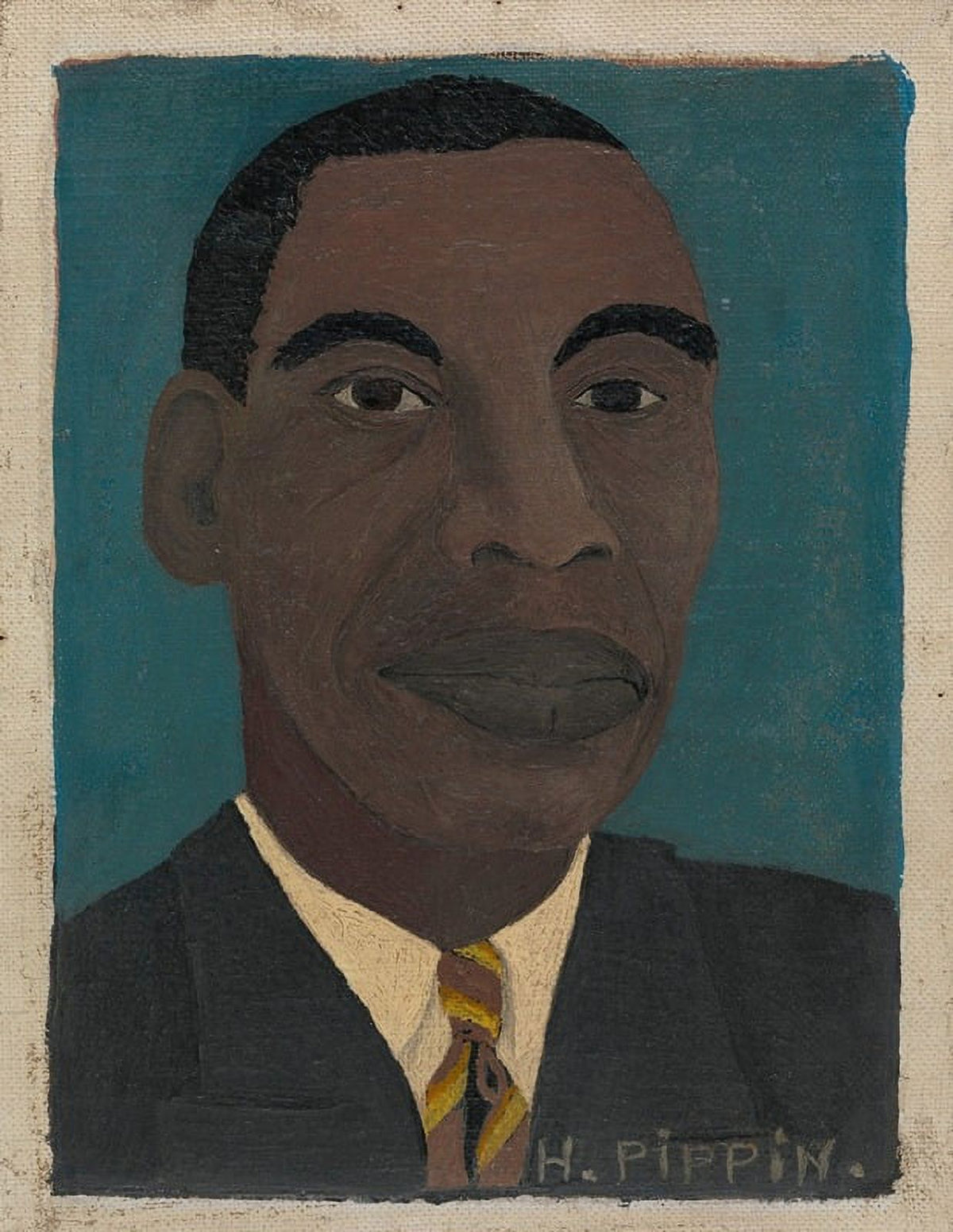 Self-Portrait II Poster Print by Horace Pippin - Art Print