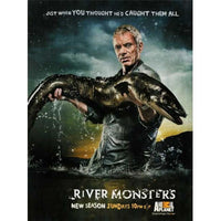 River Monsters Movie Poster 11x17 print showcasing thrilling aquatic adventures.