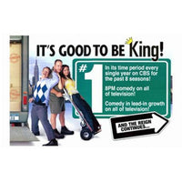 The King of Queens Movie Poster 17x11 print featuring iconic sitcom imagery.