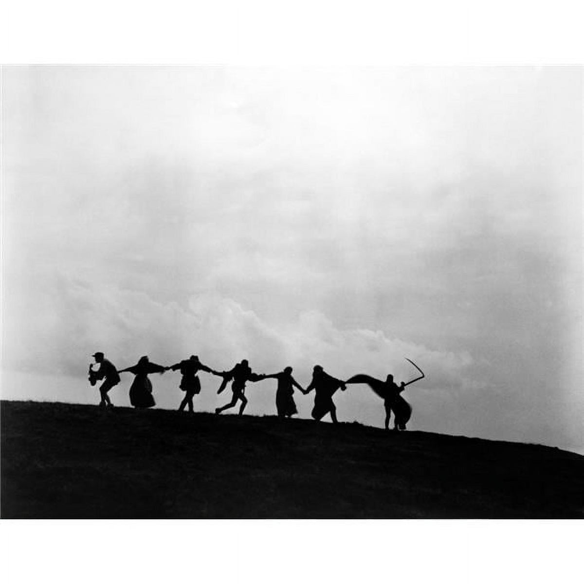 The Seventh Seal photo print capturing a classic film moment.