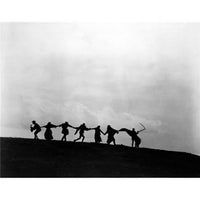 The Seventh Seal photo print capturing a classic film moment.