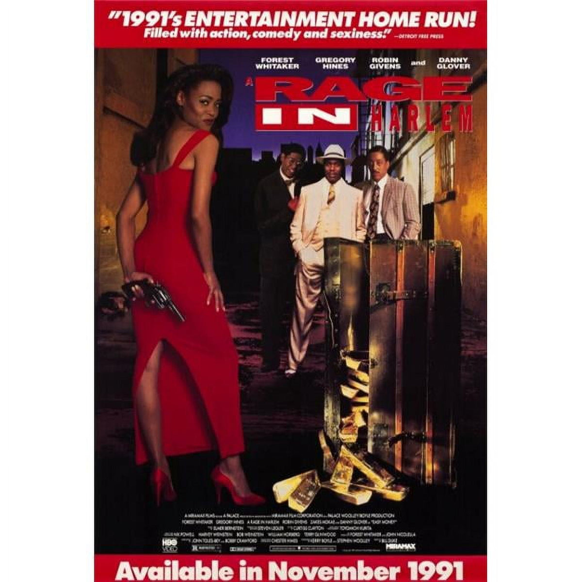 A Rage in Harlem Movie Poster Print 27x40