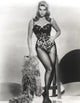 Ann-Margaret wearing animal print lingerie photo print.