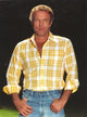 James Caan Checkered Polo Portrait Photo Print