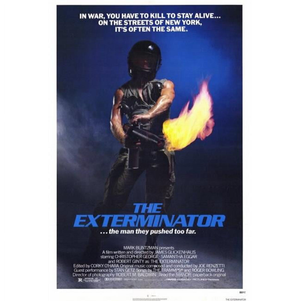 Exterminator Movie Poster Print - 27x40 inches