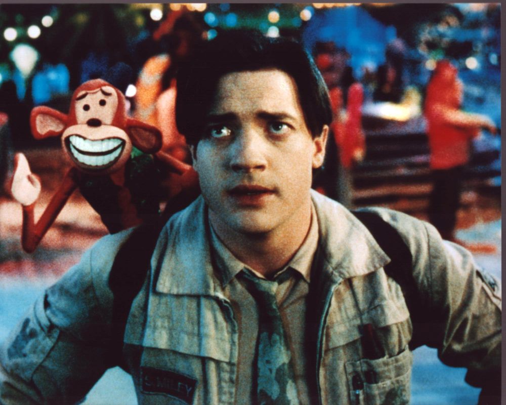 Brendan Fraser and Monkey in Monkeybone photo print