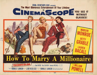 How to Marry a Millionaire movie poster print - classic Hollywood art