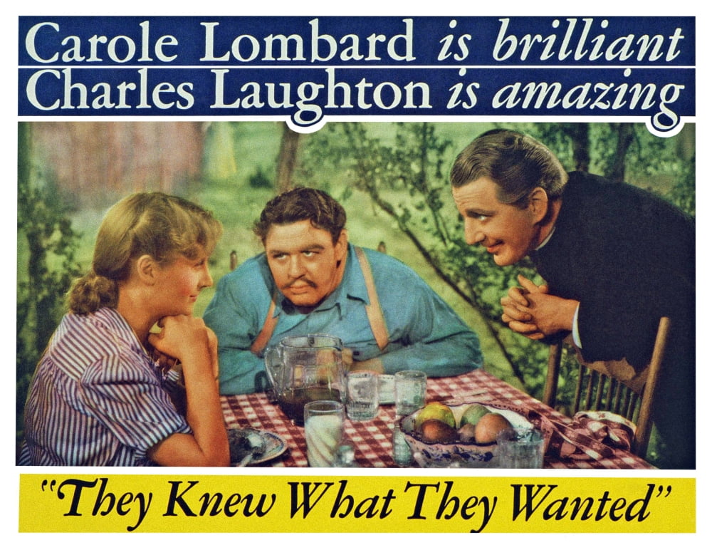 They Knew What They Wanted Still Poster Print - Art Print