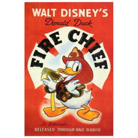 Fire Chief Movie Poster Print 27x40 showcasing adventure and heroism.