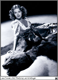 Lana Turner 1939 photo print by Laszlo Willinger