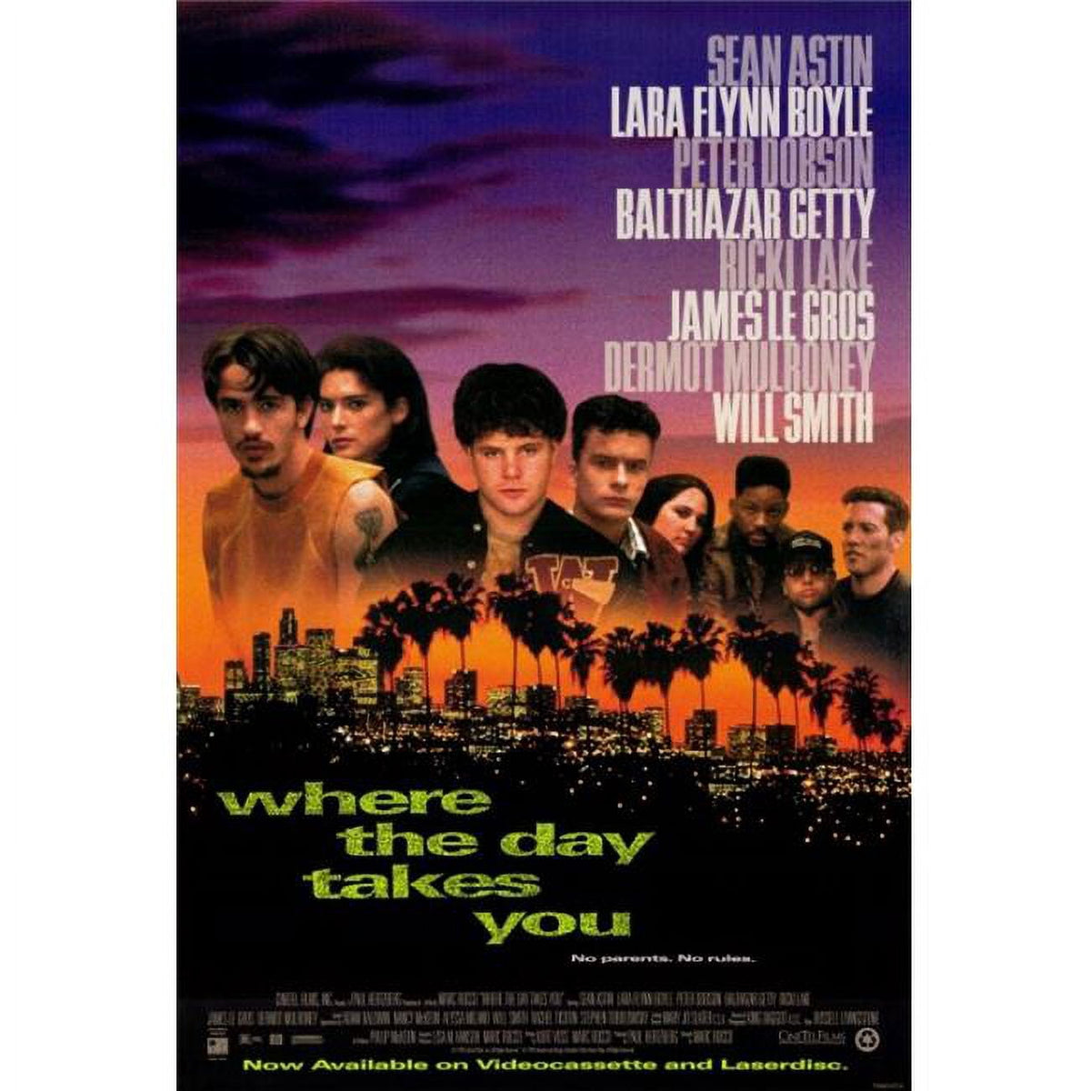 'Where the Day Takes You' Movie Poster Print - 27 x 40 inches.