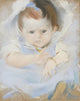 Portrait of a Baby art print by Albert Besnard, available in multiple sizes