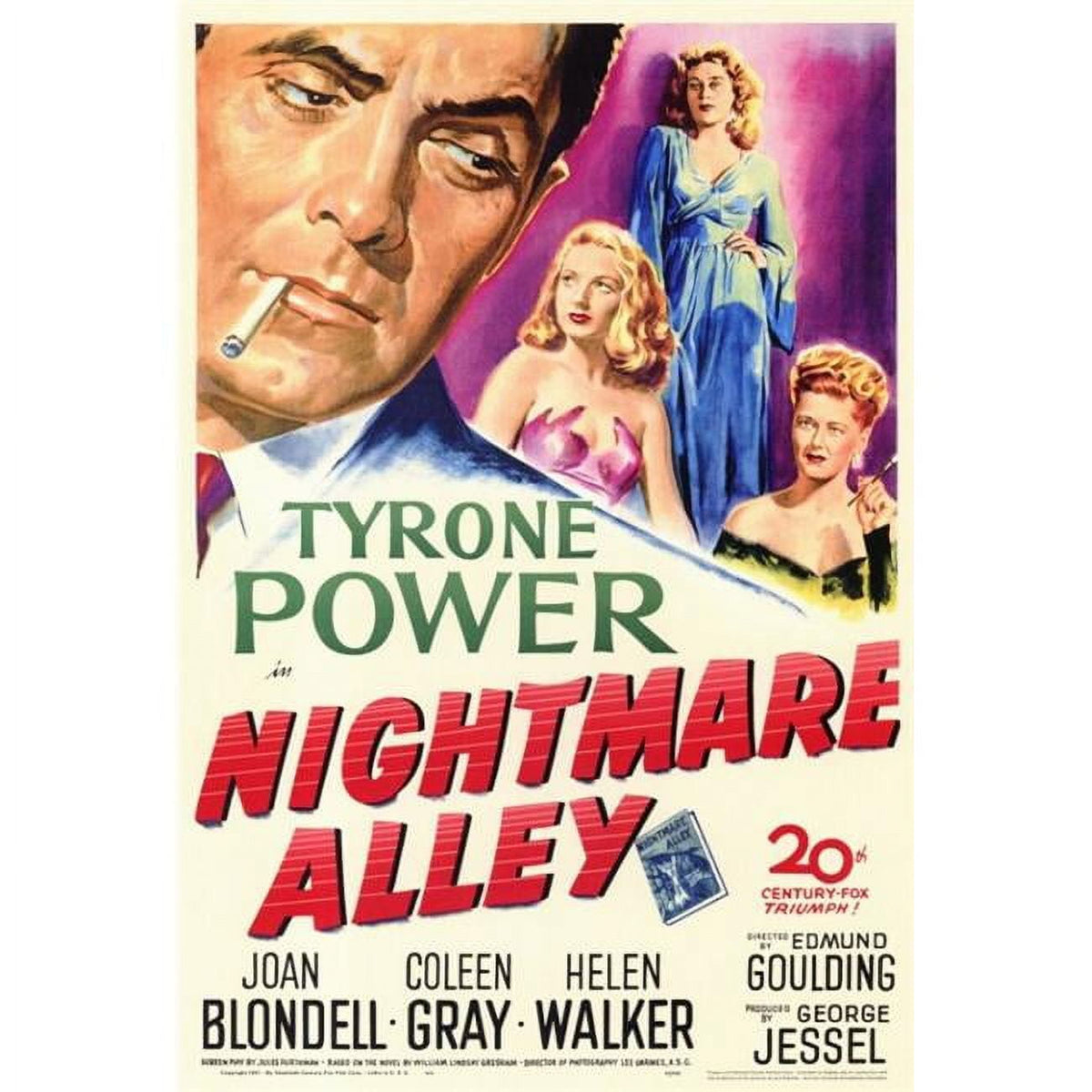 Nightmare Alley Movie Poster Print 27x40