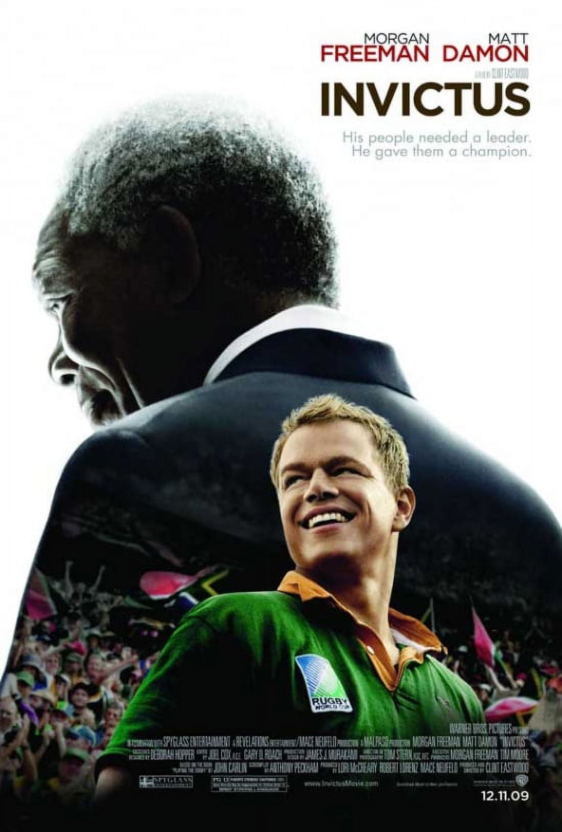 Invictus Movie Poster 11x17 Print featuring powerful visuals