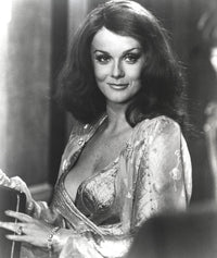 Classic portrait photo print of Ann Margret in a glittering dress.