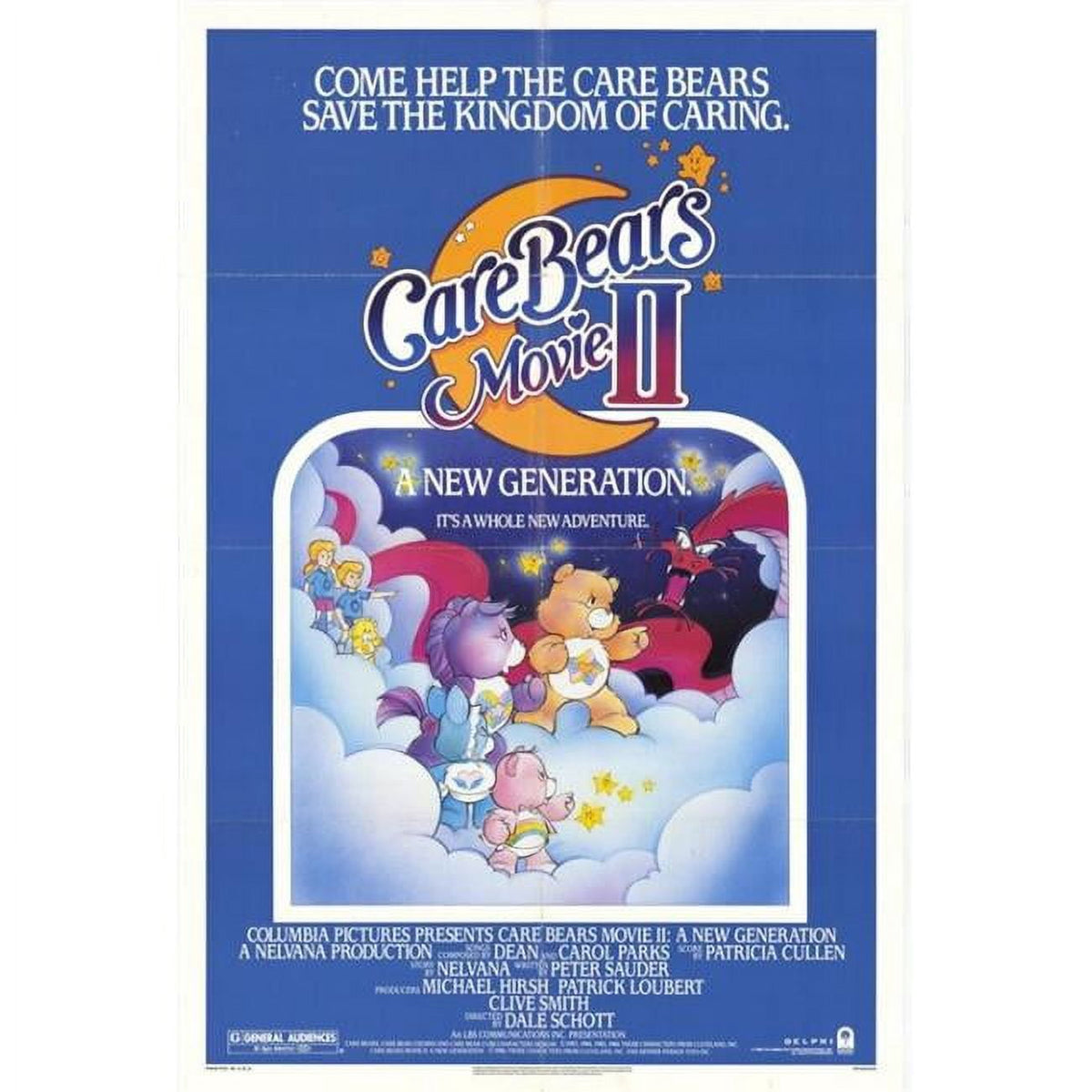 Care Bears Movie II A New Generation Poster Print 27x40