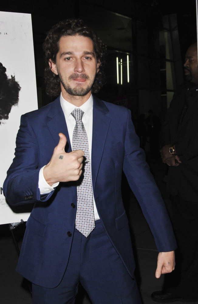 Shia LaBeouf at Man Down Premiere Photo Print by Elizabeth Goodenough