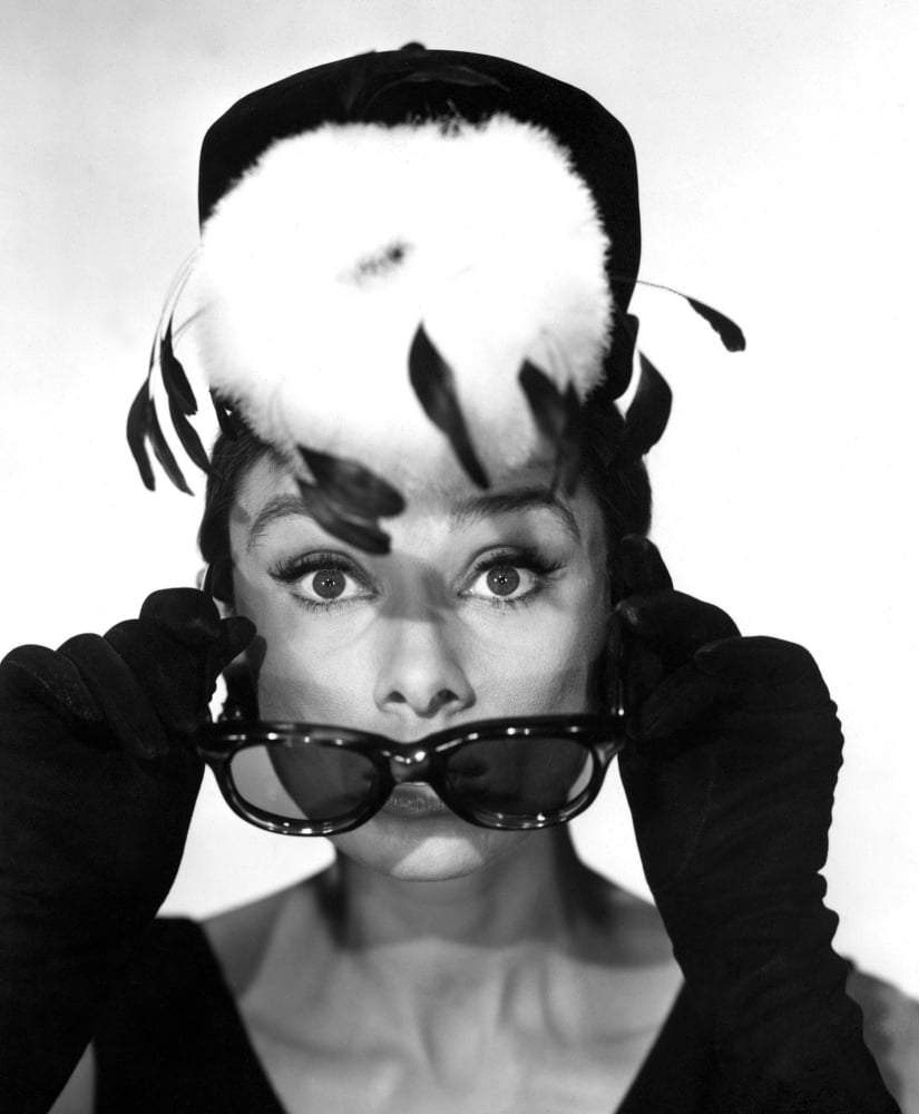 Breakfast at Tiffany's iconic movie photo print showcasing glamour and elegance.