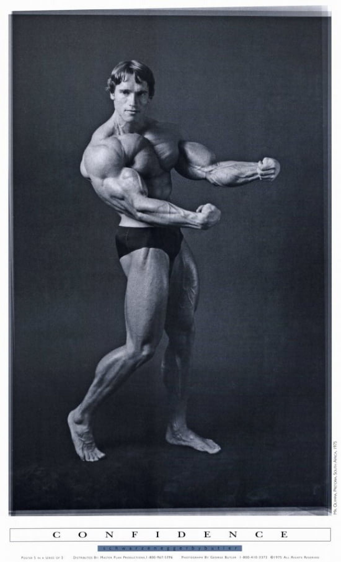 Pumping Iron Movie Poster - vibrant bodybuilding film art.