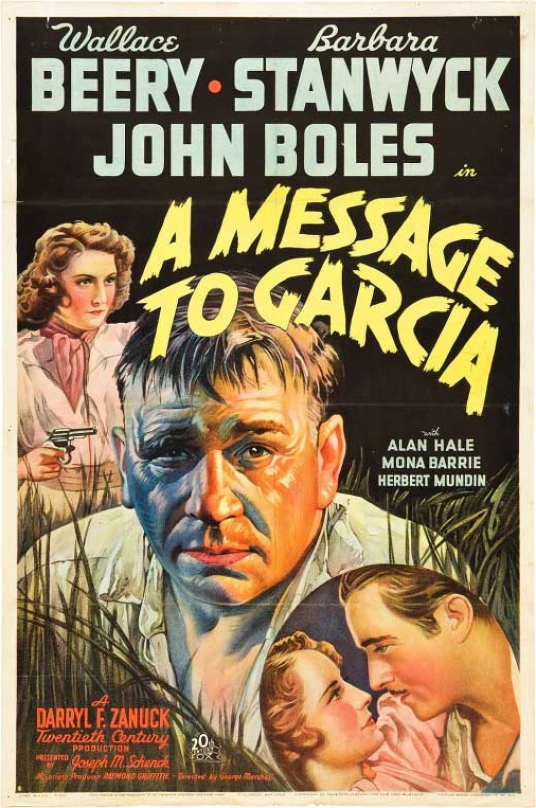 A Message to Garcia Movie Poster 11x17 print
