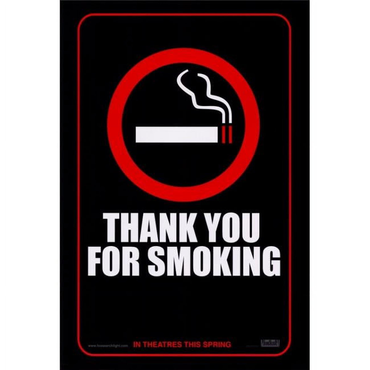 Thank You for Smoking Movie Poster Print 27x40