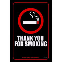Thank You for Smoking Movie Poster Print 27x40