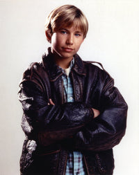 Jonathan Thomas photo print in black leather jacket, 8x10