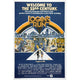 Logan's Run Movie Masterprint Poster featuring Michael York and Jenny Agutter.